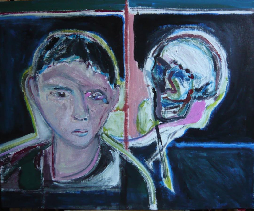 Jeune homme au crâne